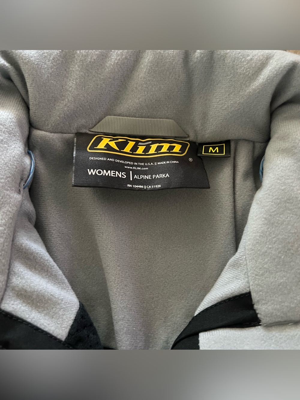 Klim Alpine Parka Ladies Med Womens Jacket Gore-Tex Reflective Snowmobile Winter - Picture 6 of 12